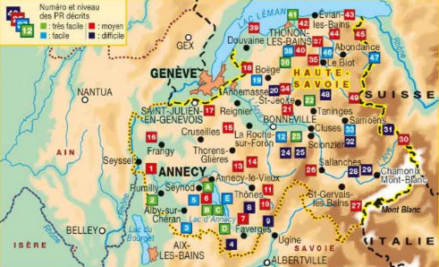 54 promenades en Haute-Savoie | Topoguide FFRP