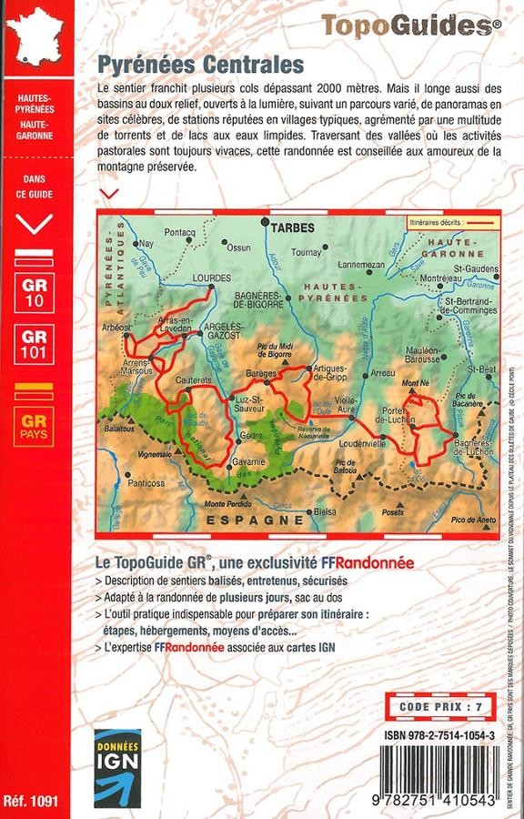 GR10 - La traversée des Pyrénées - Pyrénées centrales | Topoguide