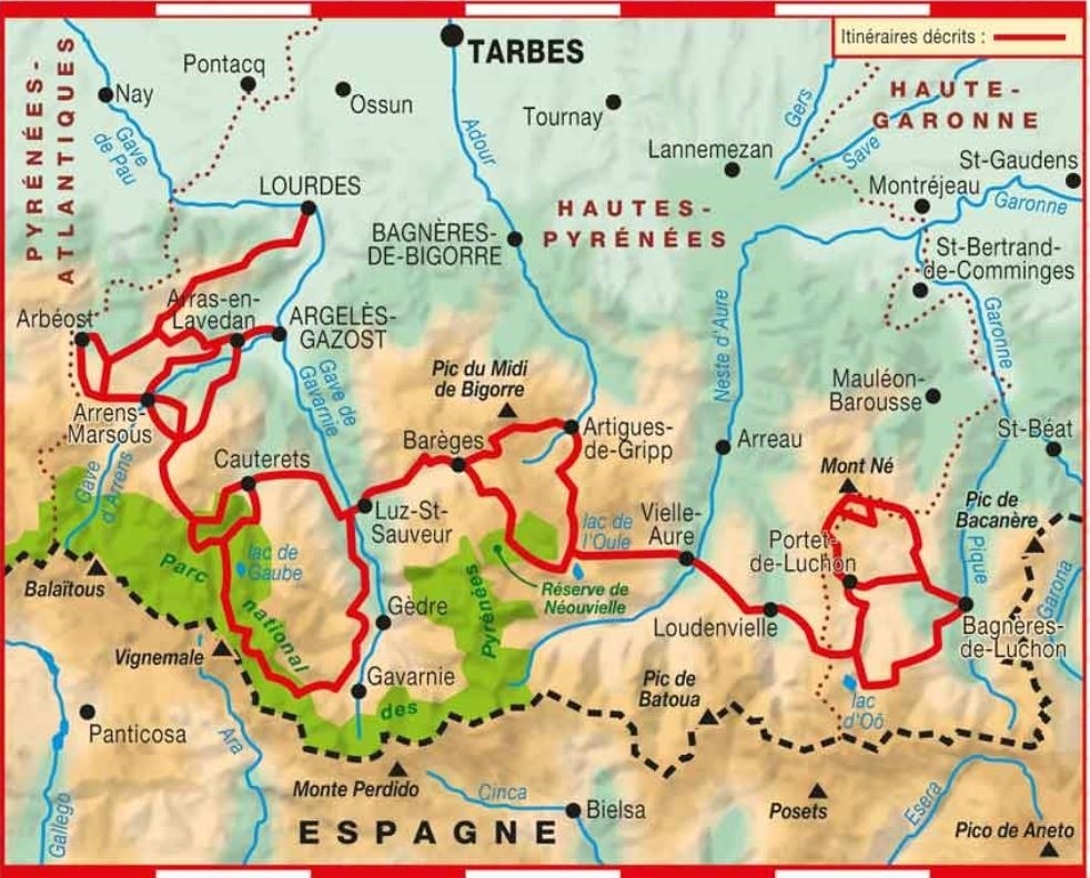GR10 - La traversée des Pyrénées - Pyrénées centrales | Topoguide