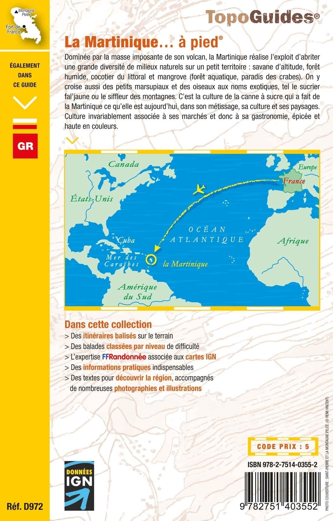 35 randonnée en Martinique | Topoguide FFRP