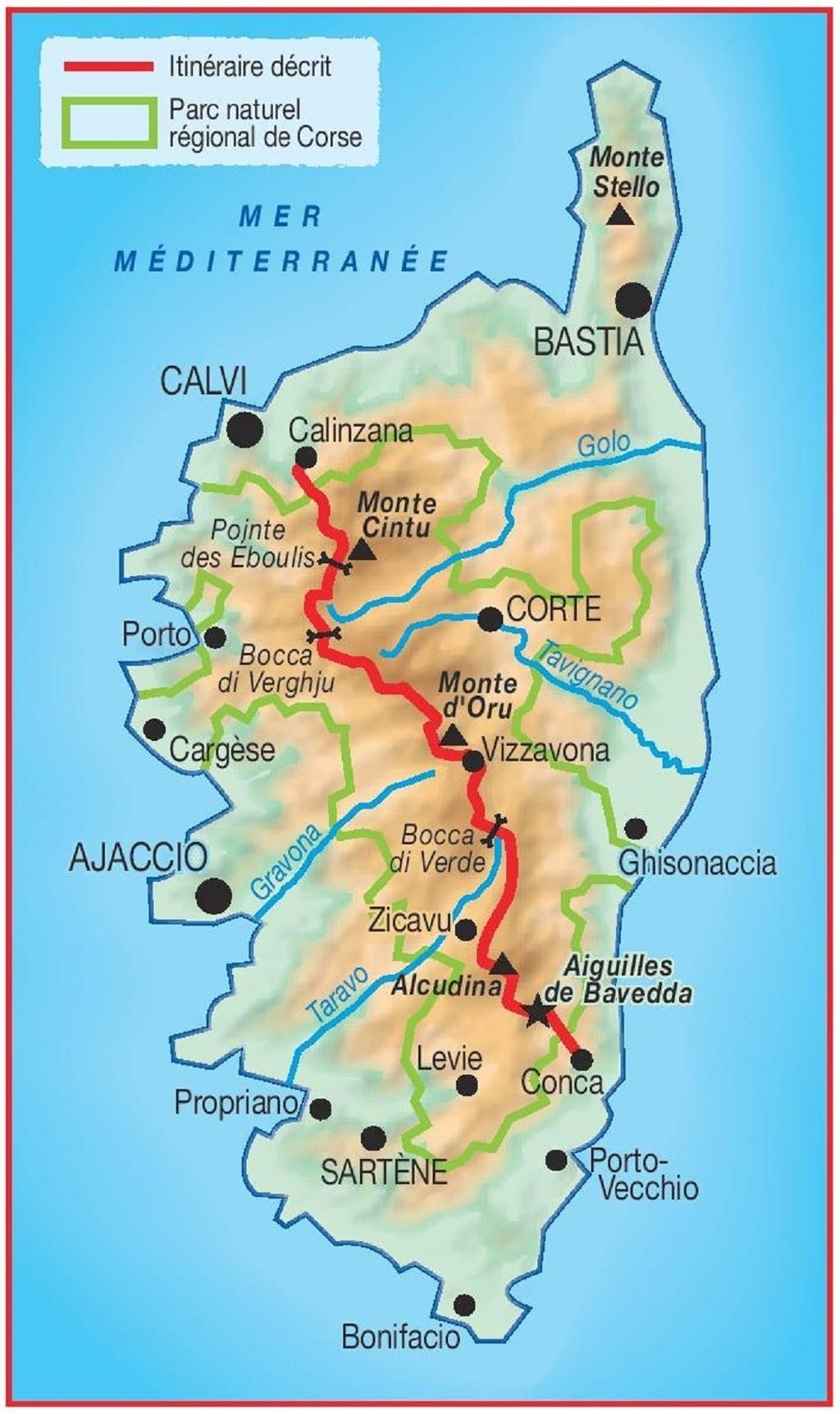 GR20 - A travers la Montagne Corse | Topoguide FFRP