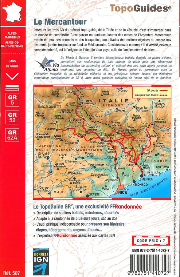 GR5-Le Mercantour - Vallée des Merveilles | Topoguide FFRP