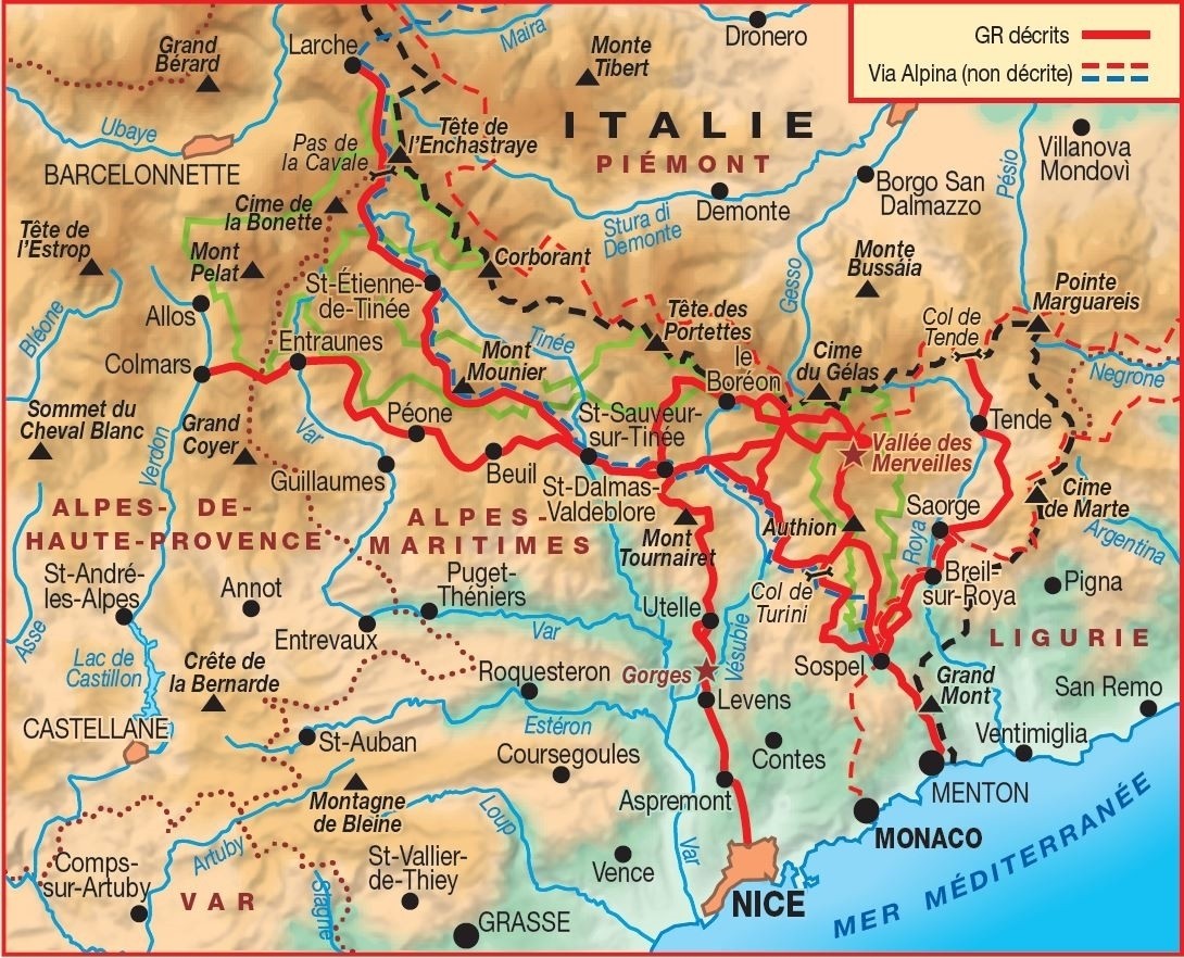 GR5-Le Mercantour - Vallée des Merveilles | Topoguide FFRP