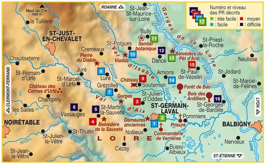 Randonnées Les Vals d'Aix et Isable | Topoguide FFRP