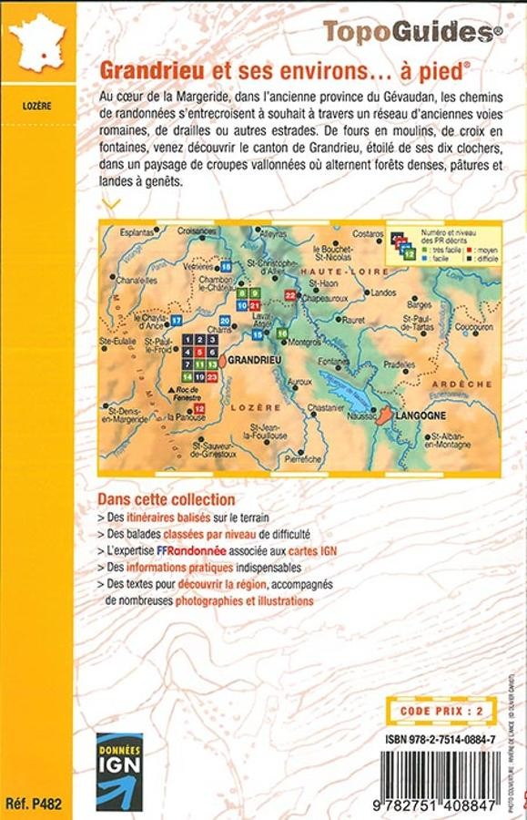 Grandrieu, 23 promenades et randonnées | Topoguide FFRP