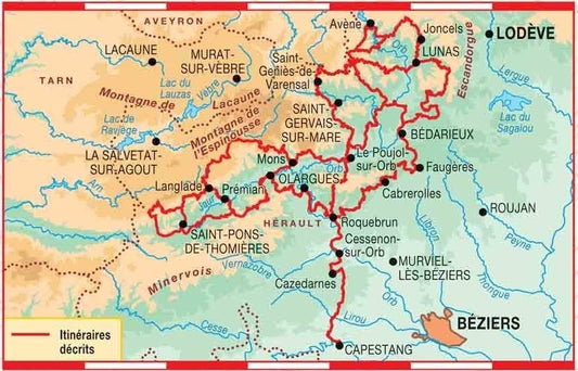 Randonnées dans le Pays du Haut Languedoc | Topoguide FFRP
