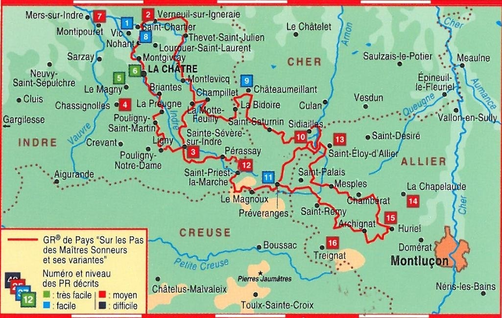 Au pays de George Sand | Topoguide FFRP