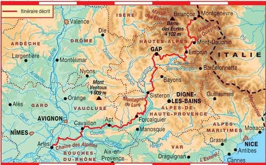 Sentier vers St-Jacques-de-Compostelle via Arles | Topoguide