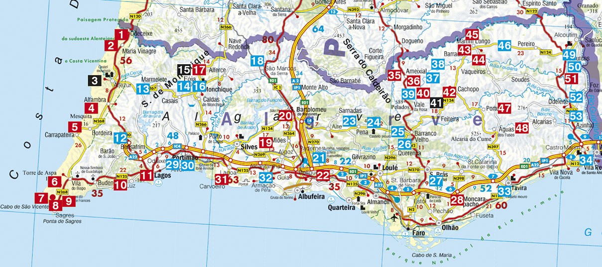 Guide Rother de randonnée Algavre
