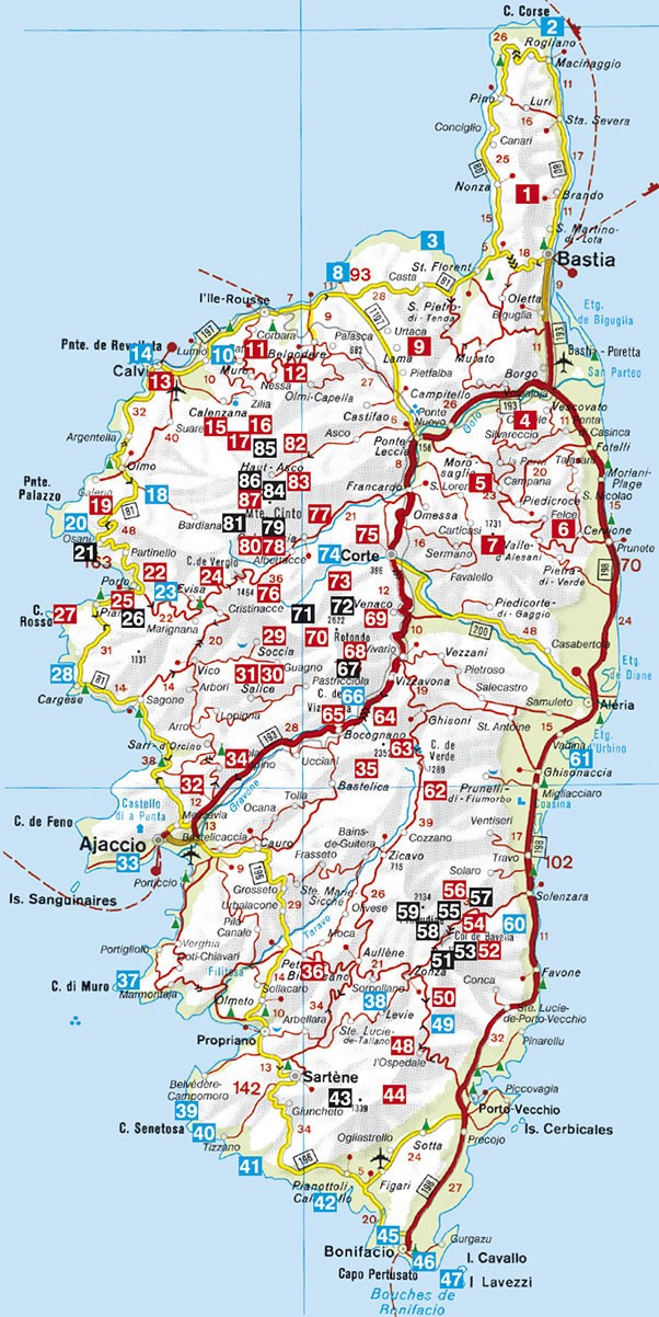 Guide Rother de randonnée La Corse