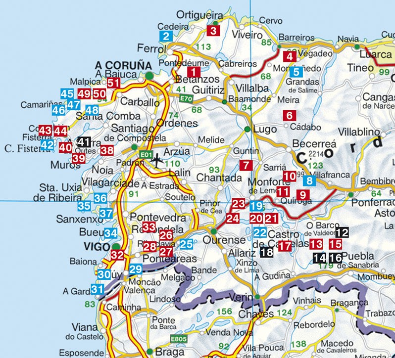 Guide Rother de randonnée Galice