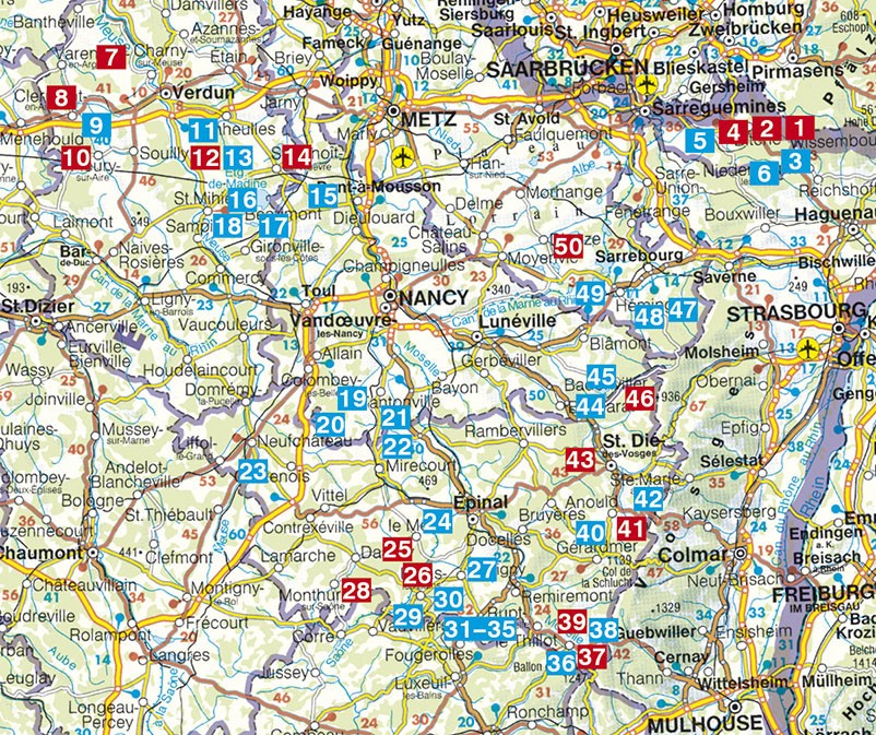 Guide Rother de randonnée La Lorraine