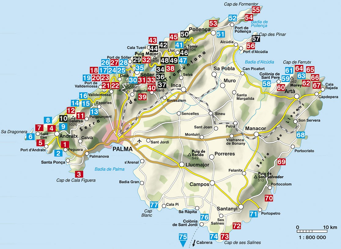Guide Rother de randonnée Majorque