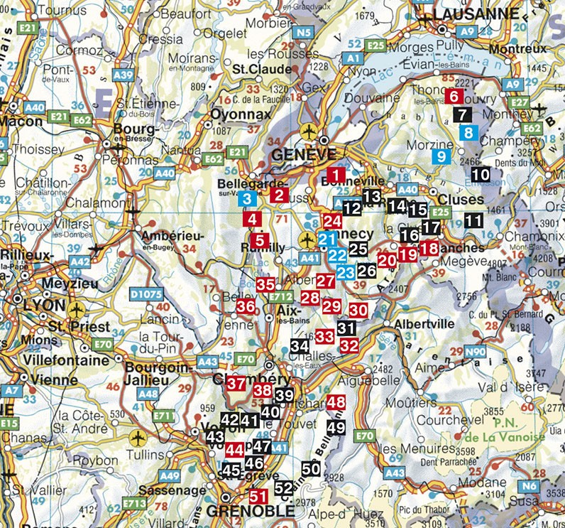 Guide Rother de randonnée les Préalpes, Isère et Savoie
