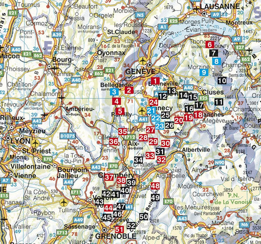 Guide Rother de randonnée les Préalpes, Isère et Savoie