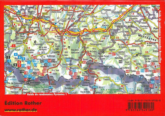 Guide Rother de randonnée Pyrénées 2