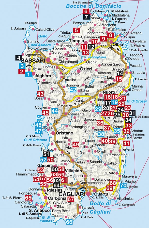 Guide Rother de randonnée La Sardaigne