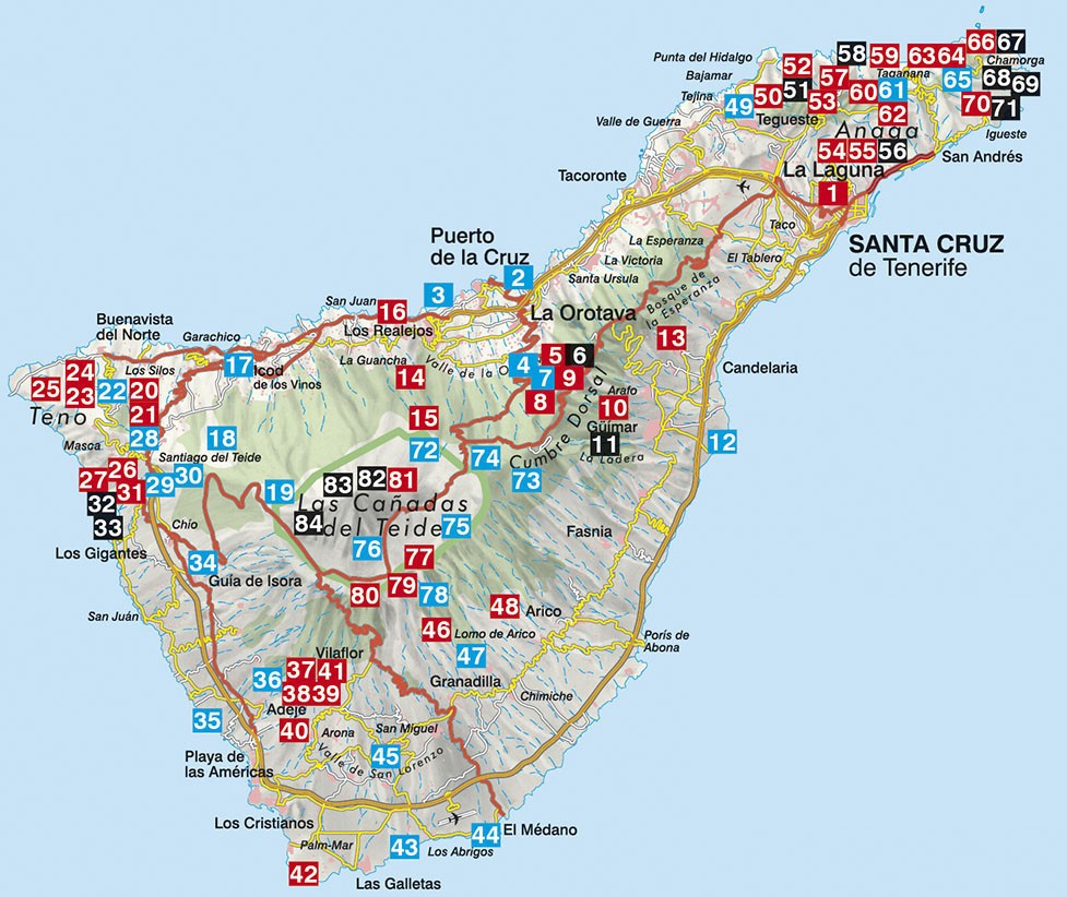 Guide Rother de randonnée Ténérife (Canaries)