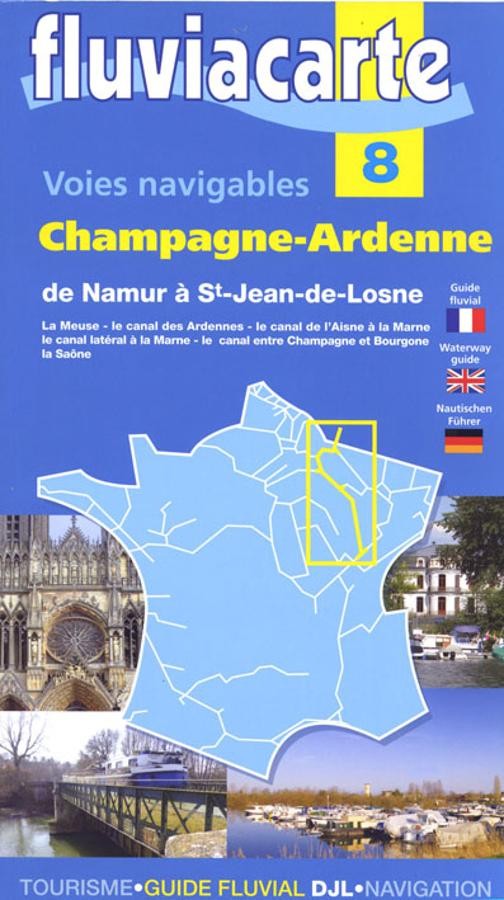 carte fluviacarte 8 - Champagne - Ardenne