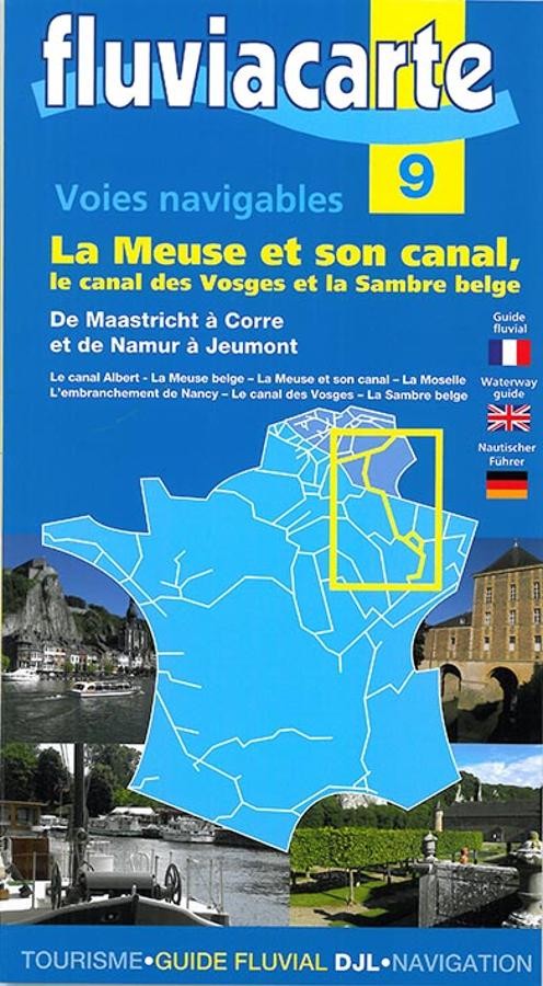 carte fluviacarte 9 - La Meuse et son canal