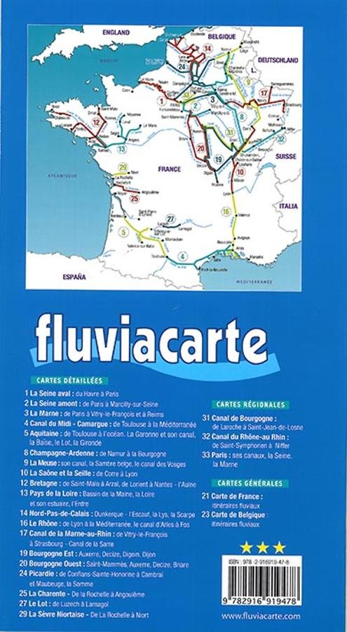 carte fluviacarte 9 - La Meuse et son canal
