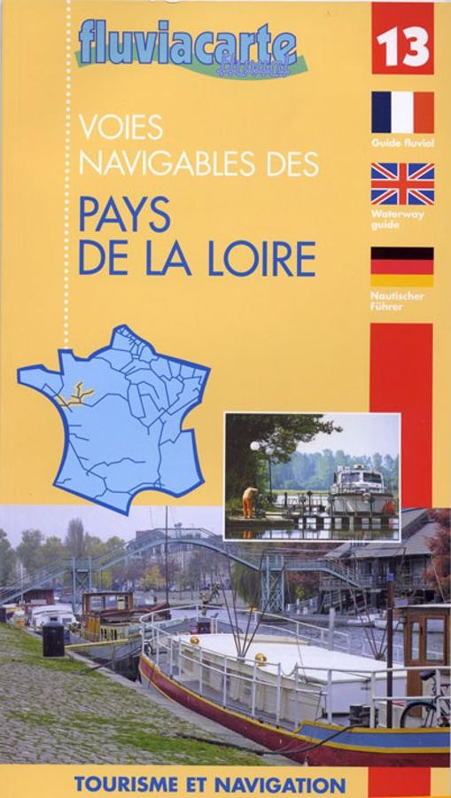 carte fluviacarte 13 - Rivières et canaux du pays de la Loire