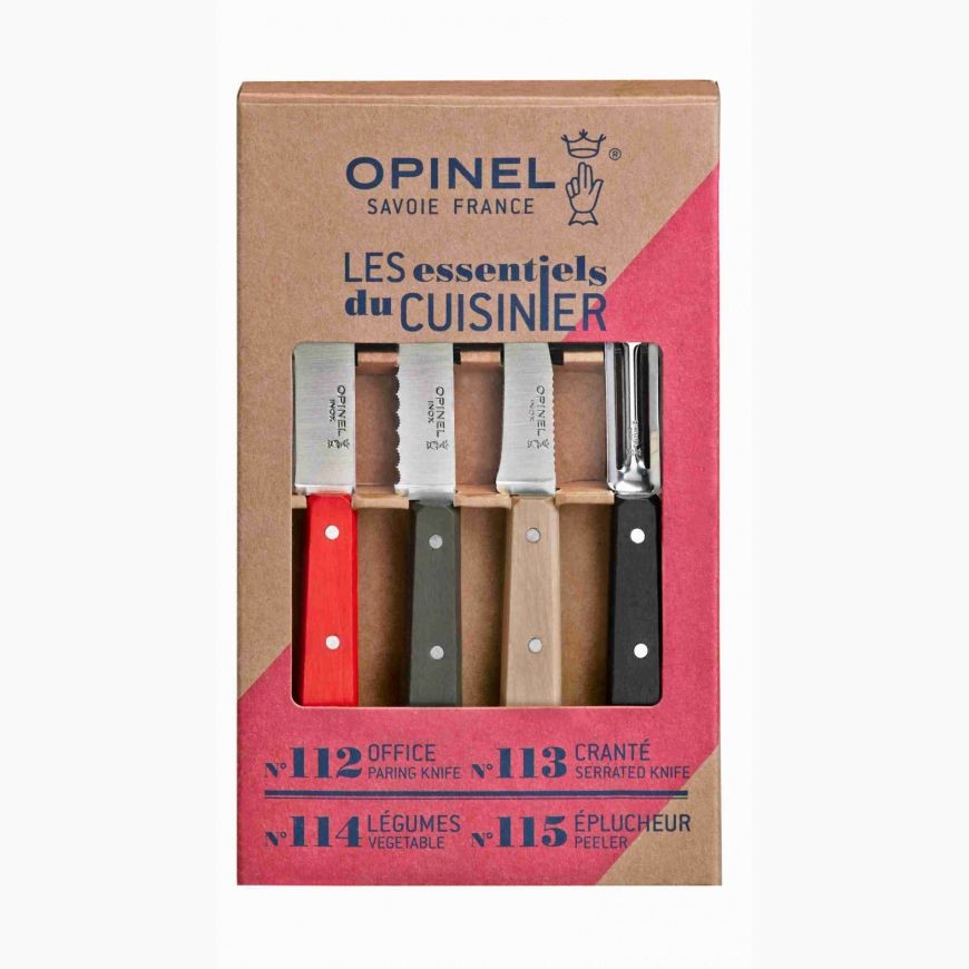 Coffret 4 couteaux de cuisine Essentiels Loft | Opinel