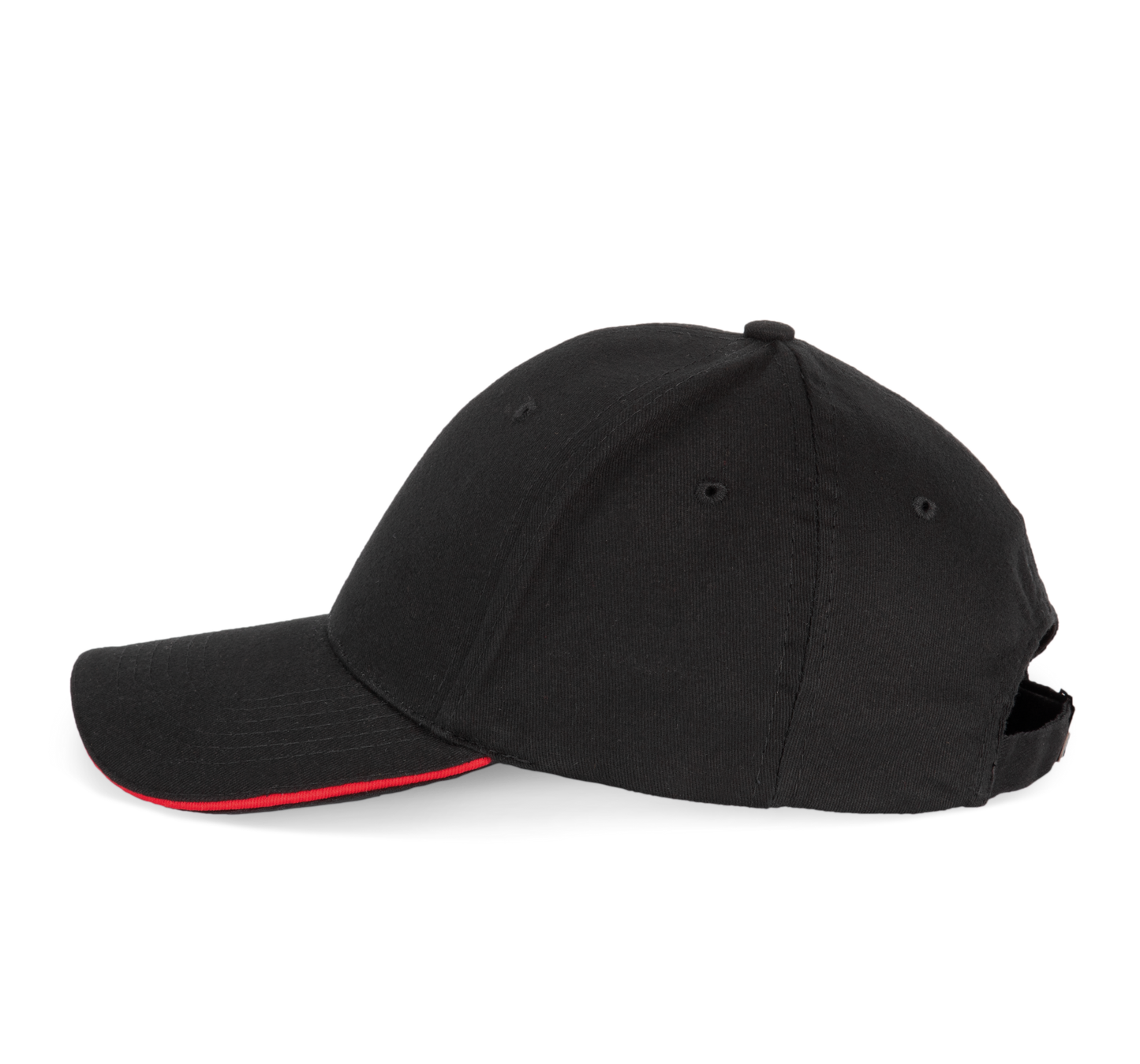 Casquette avec sandwich contrasté - 6 panneaux