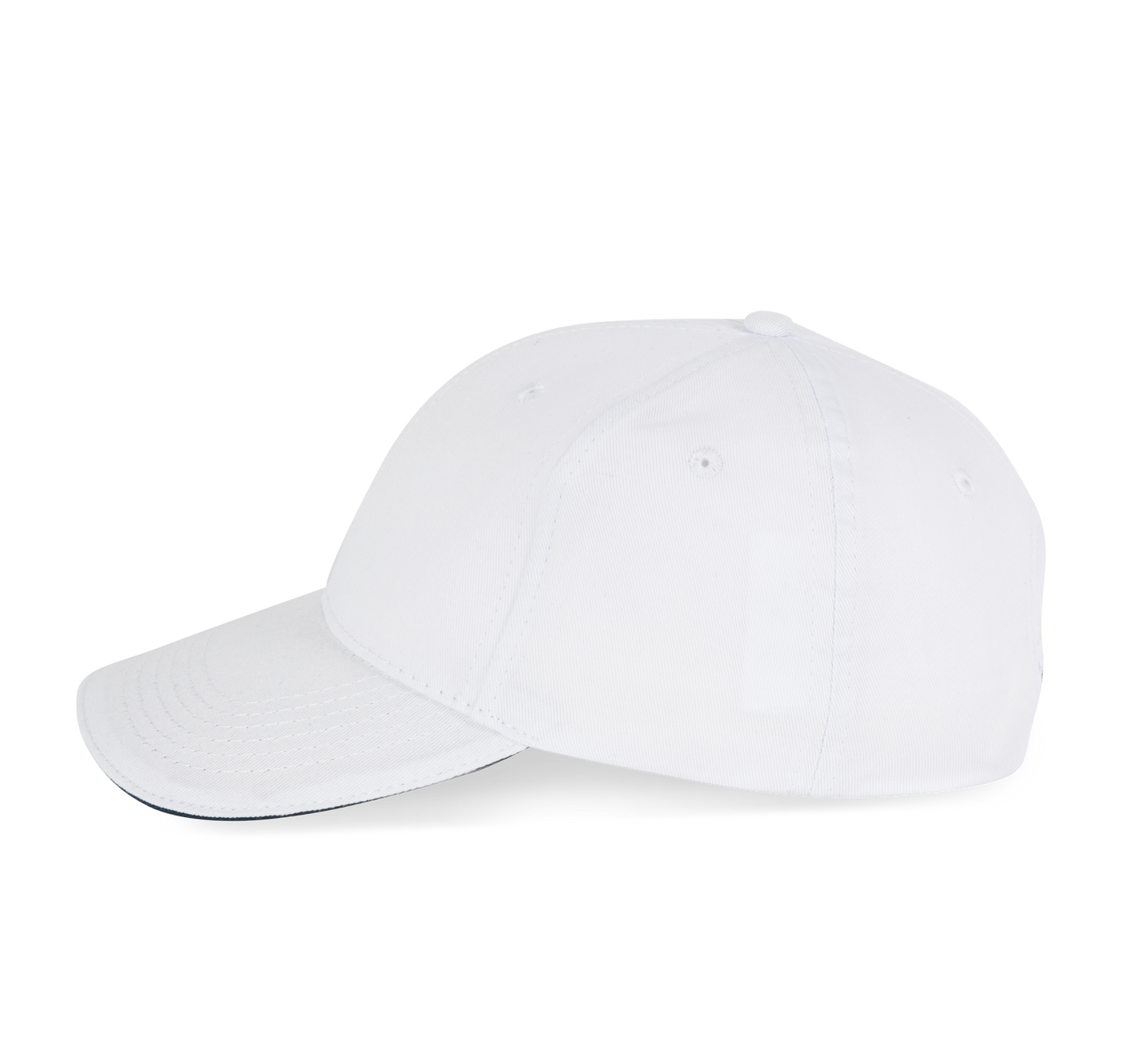 Casquette avec sandwich contrasté - 6 panneaux