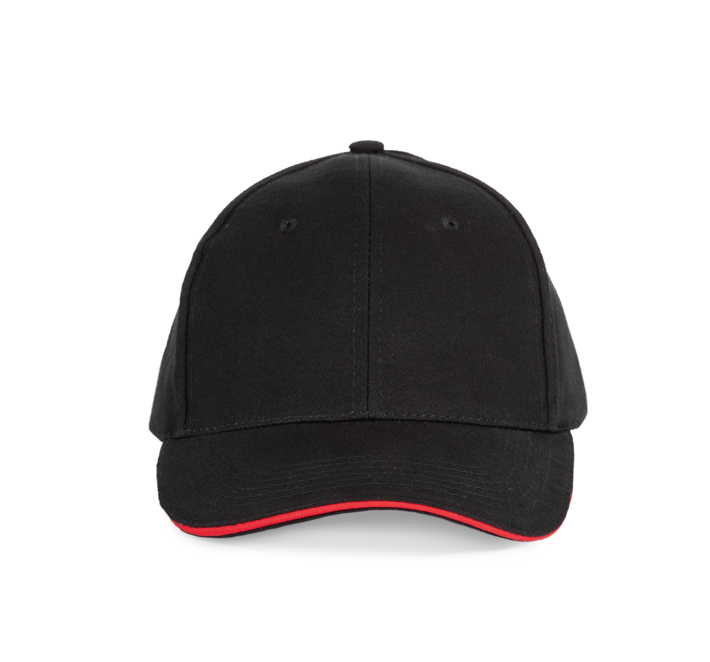 Casquette avec sandwich contrasté - 6 panneaux