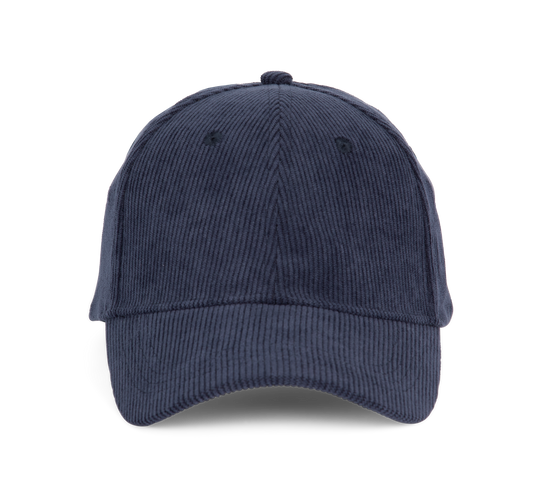 Casquette en velours - 6 panneaux