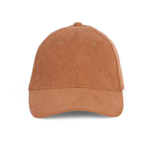 Casquette en velours - 6 panneaux