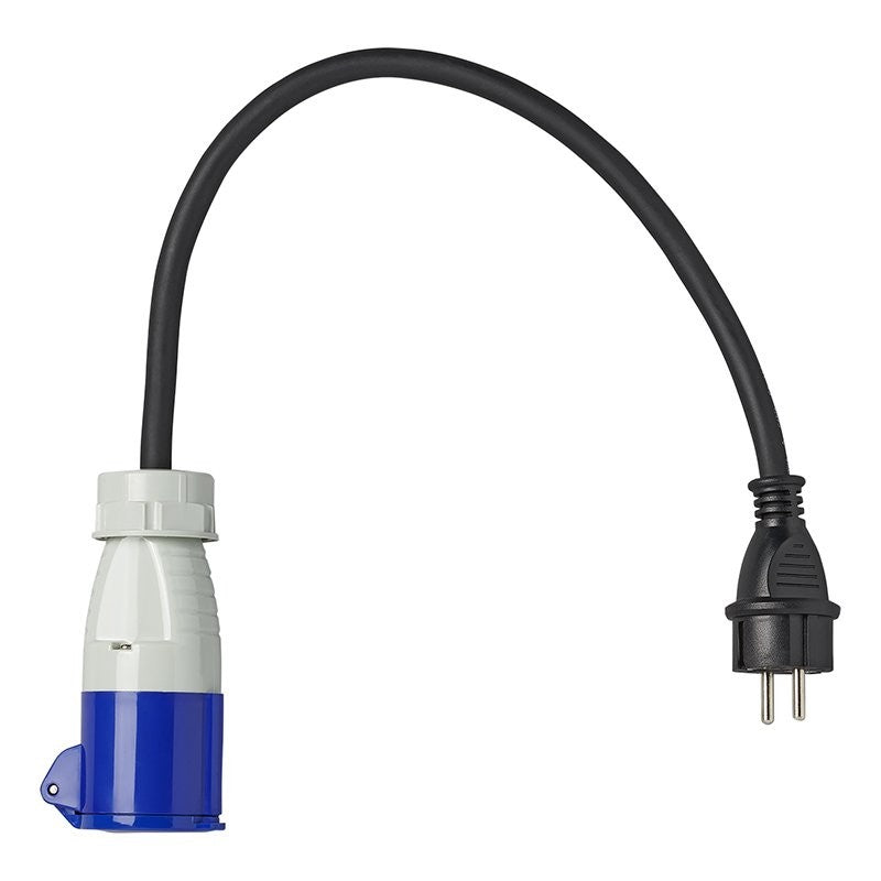 Prise 16 A Schuko / CEE avec longueur de 40 Cl