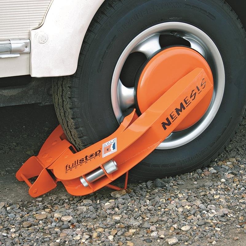 antivol sabot de roue voiture nemesis