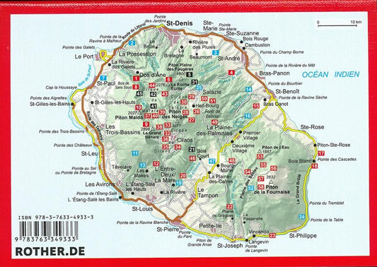 Détail des randonnées guide Rother