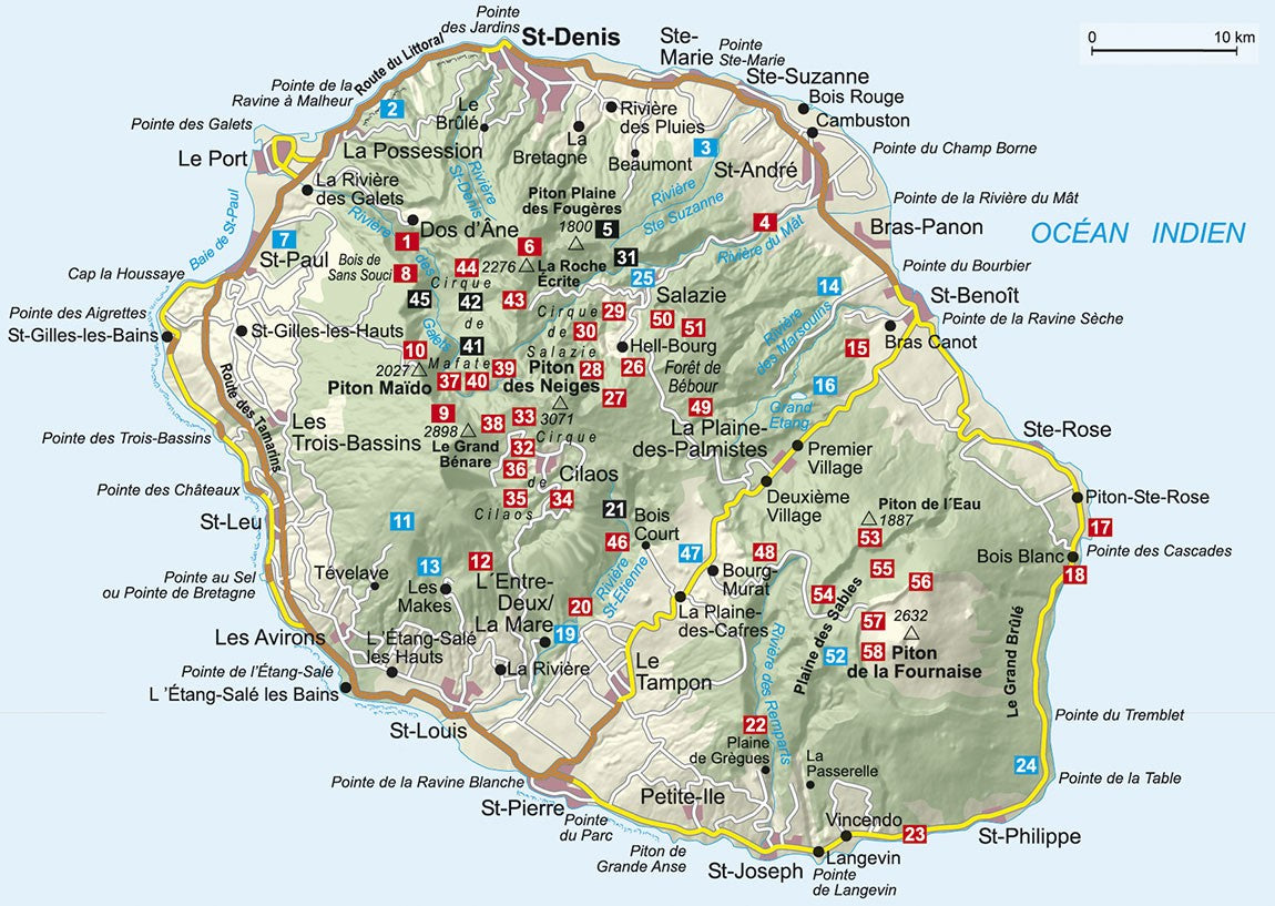 Topoguide La Réunion Rother