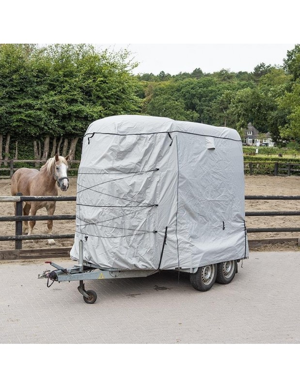 Housse de protection pour van à chevaux 370x250/190x210cm-ProPlus-opleinair