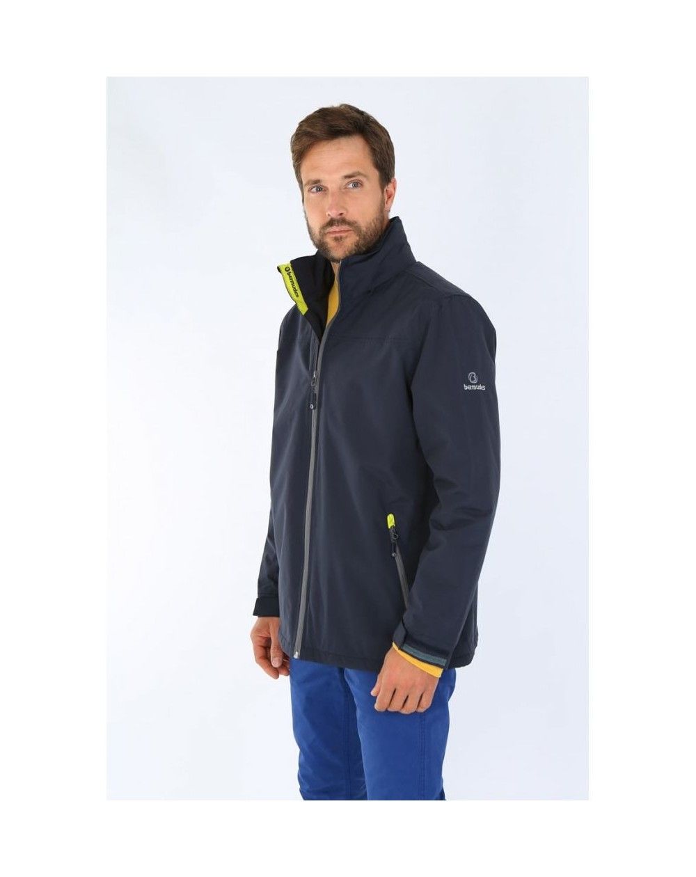 Veste homme imperméable Halong bleu marine