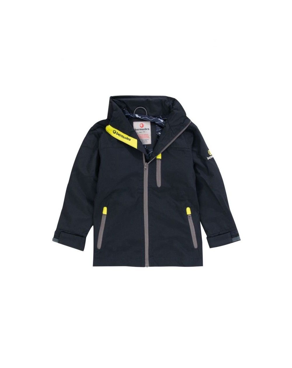 Veste enfant imperméable navy Holla