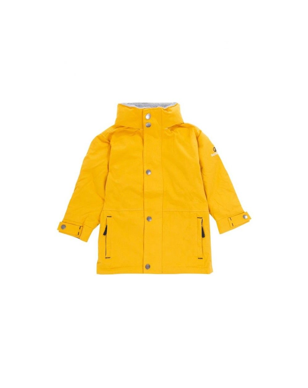 Parka enfant HOT jaune doublée polaire