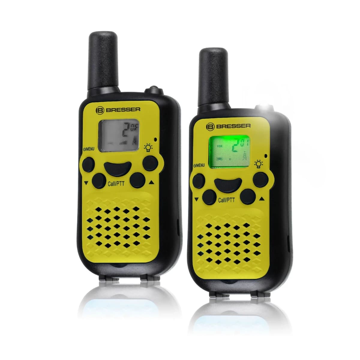 2 talkies-walkies 6 km pour enfant à partir de 8 ans - Bresser — vue 1