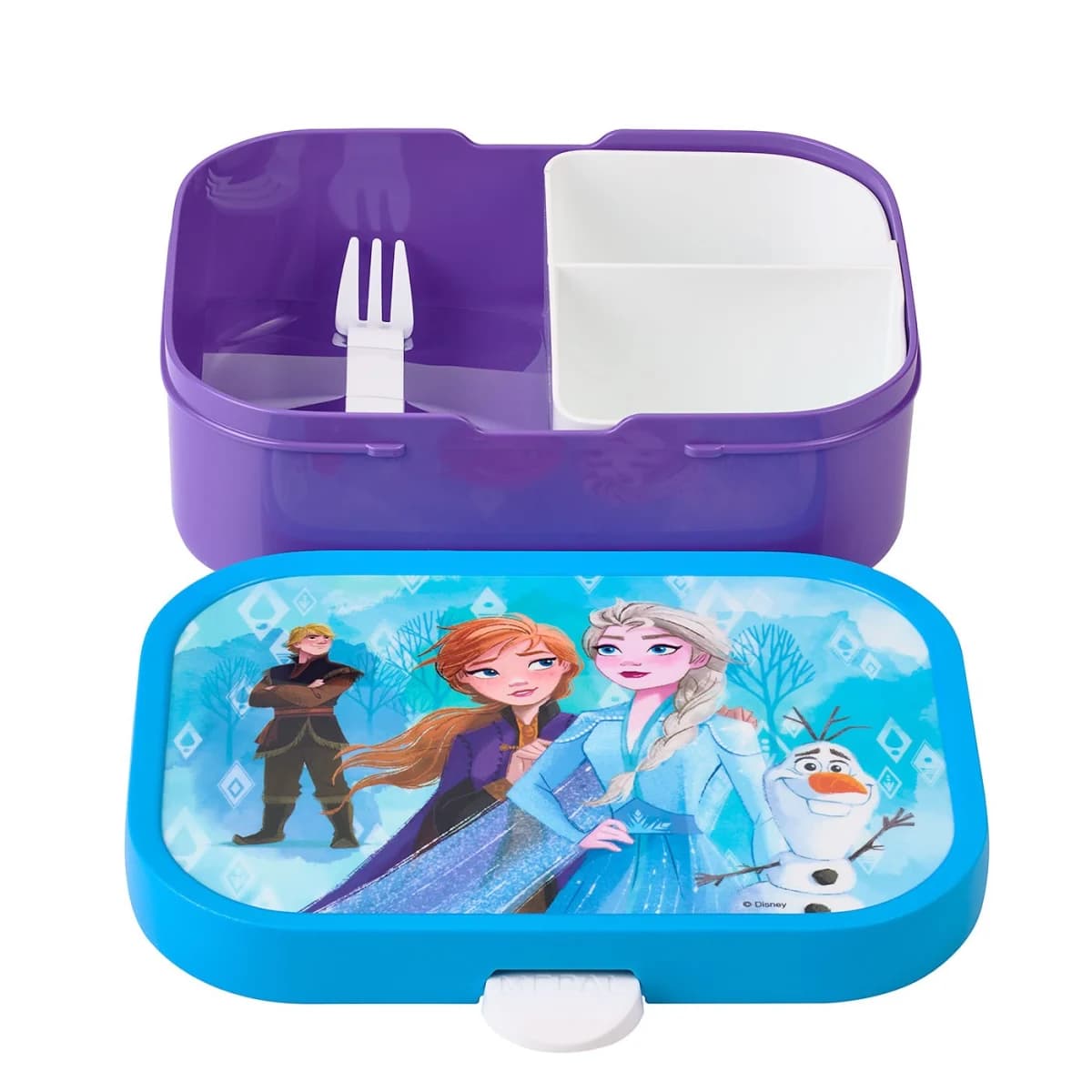 Boite repas gouter La reine des neiges Campus Mepal — vue 1