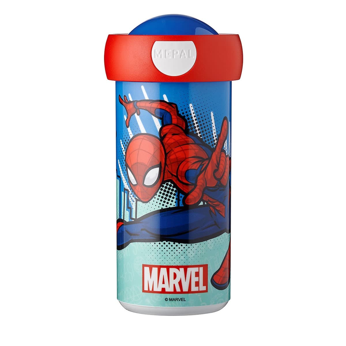 Gourde gobelet enfant Spiderman 300 ml Campus Mepal
