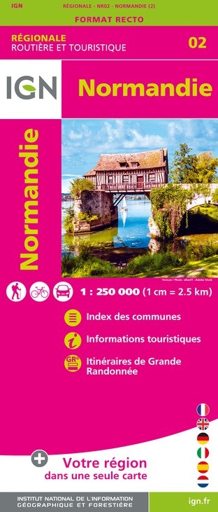 Carte IGN NR02 - Nr02 Normandie