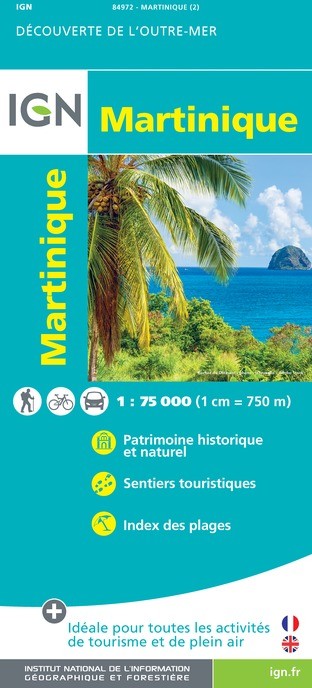 Carte IGN 84972 - Martinique