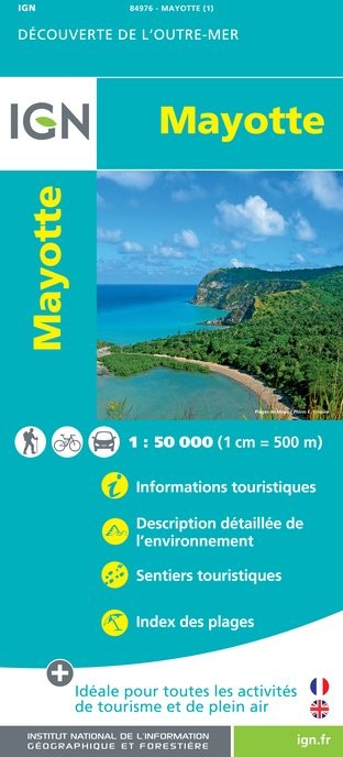 Carte IGN 84976 - Mayotte