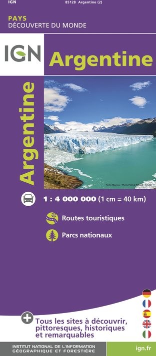 Carte IGN 85128 - Argentine