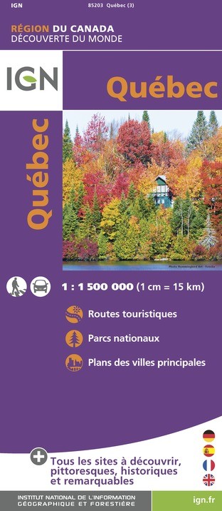 Carte IGN 85203 - Québec