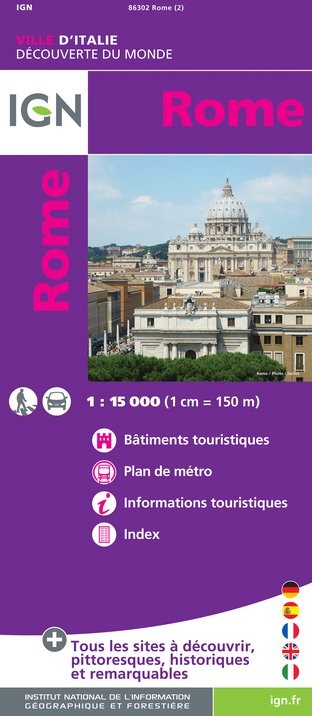 Carte IGN 86302 - Rome