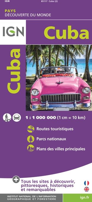 Carte IGN 85117 - Cuba